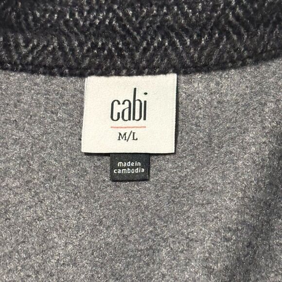 Cabi Novel Vest Duster Collared Coat Jacket 4402 Limited Edition Rare Size M/L - Picture 6 of 6